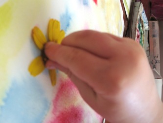 how to drew flowers with flowers