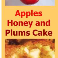 Apples, Honey and Plums Cake Recipe